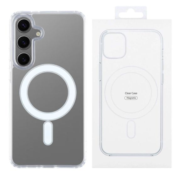 Husa SnapOn - Samsung S25 - MagSafe, AntiDrop , Clear