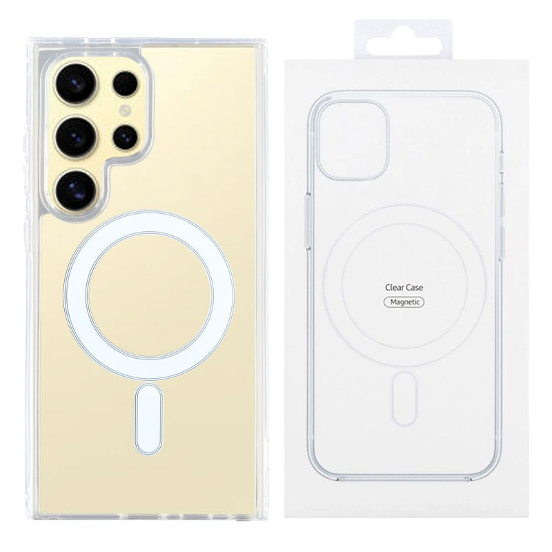 Husa SnapOn, Samsung S23 Ultra, AntiDrop cu MagSafe, Transparenta