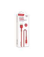 Cablu Incarcare si Date, 3,2A, USB-A la Lightning, 1m | RED - mag-genius-accesorii