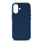 Husa iPhone 16, Apple cu MagSafe Piele - Culoare Albastru