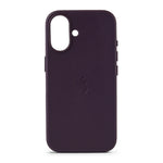 Husa iPhone 16 ,Apple cu MagSafe Piele - Culoare Dark Purple