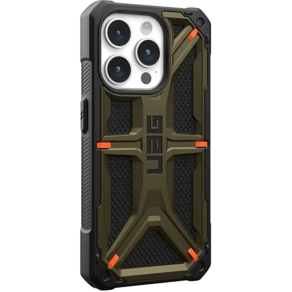 Husa iPhone 13 Pro Max - UAG Monarch Carbon Fiber Element Greenn