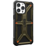 Husa iPhone 15 UAG Monarch Kevlar Element Green
