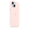 Husa iPhone 15 Apple Silicon cu MagSafe  ,Light Pink