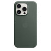 Husa de protectie Apple FineWoven cu MagSafe pentru iPhone 15 Pro, Evergreen - mag-genius-accesorii