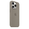 Husa de protectie Apple Silicon cu MagSafe pentru iPhone 15 Pro Max,Clay - mag-genius-accesorii