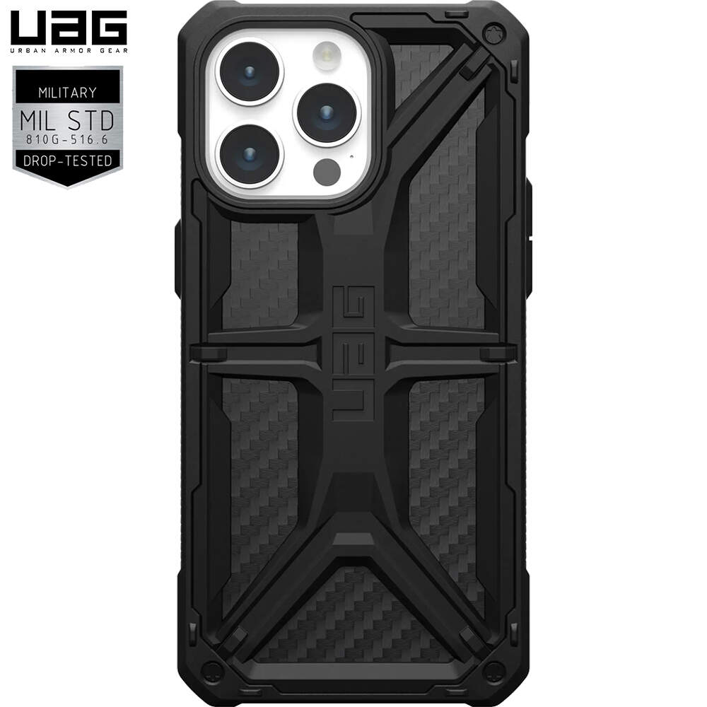 Husa iPhone 15 Pro UAG Monarch Carbon Fiber
