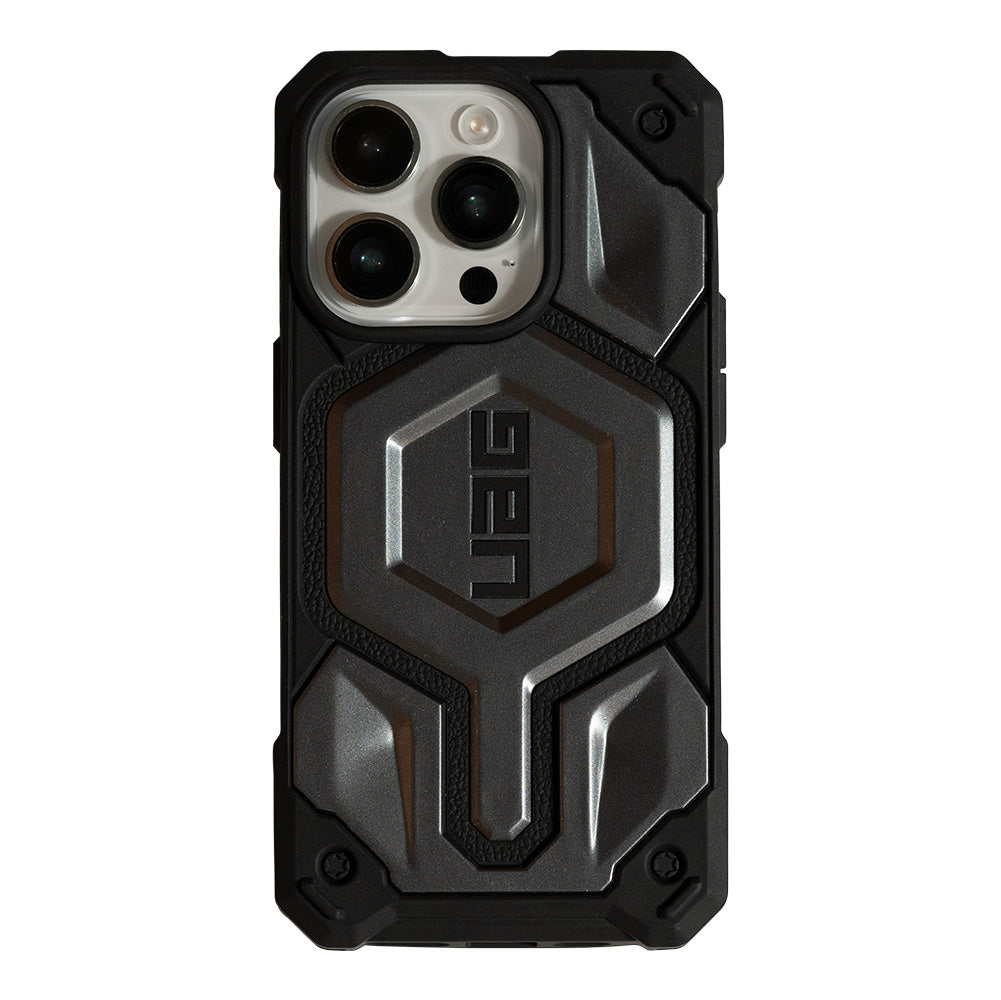 Husa iPhone 14 Pro Gri - UAG Monarch Pro MagSafe, Carbon Fiber Grey