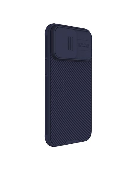 Husa Nillkin, pentru iPhone 15 Pro Max, Protectie Camera Shield Pro, TPU, Deep Purple