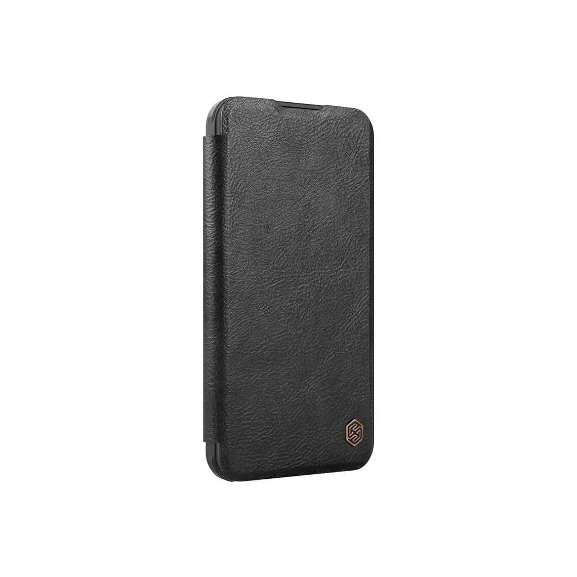 Husa Nillkin pentru Samsung S24, Qin Leather, PC Leather | BLACK