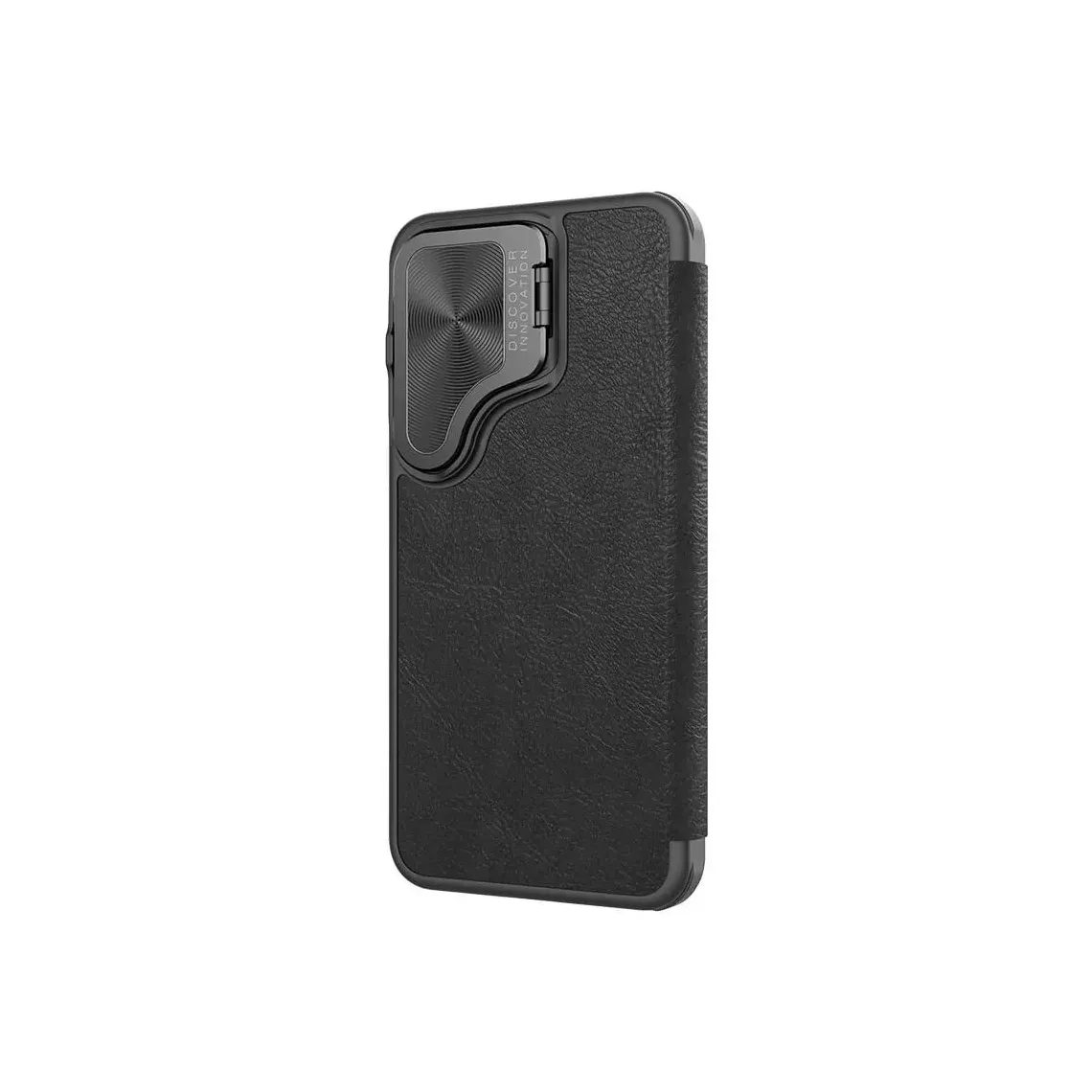 Husa Nillkin pentru Samsung S24, Qin Leather, PC Leather | BLACK