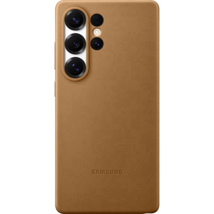 Husa Samsung S25 Ultra Originala Piele Kindsuit, Camel