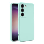 Husa Soft - Samsung A72 - silicone MicroFiber, Mint Green