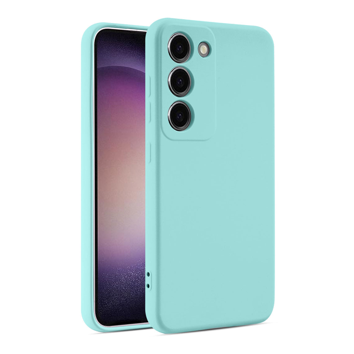Husa Soft - Samsung A72 - silicone MicroFiber, Turquoise