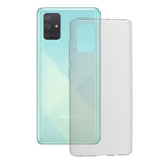 Husa Samsung Galaxy A71 4G Techsuit Clear Silicone, transparenta - mag-genius-accesorii