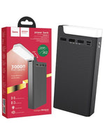 Baterie Externa, 3xUSB-A, Wireless Charging, lampa LED, 30.000 MAh,