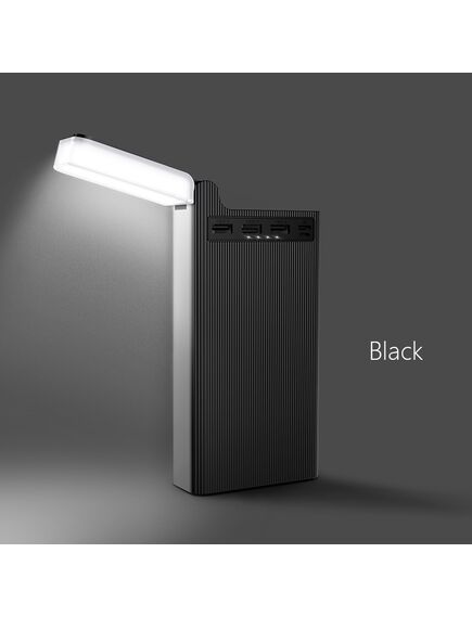 Baterie Externa, 3xUSB-A, Wireless Charging, lampa LED, 30.000 MAh,