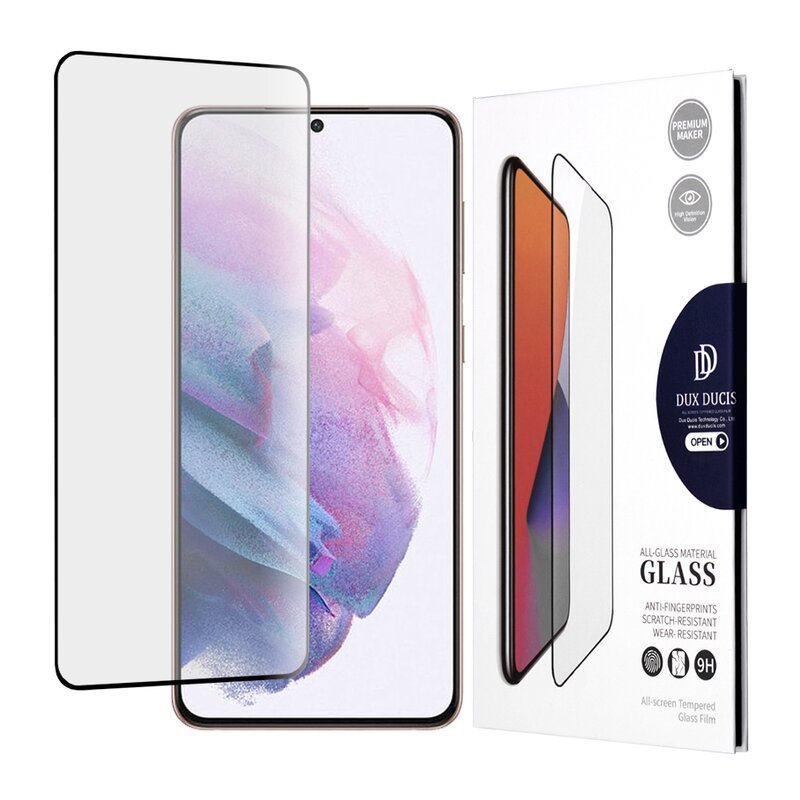 Folie Sticla Samsung Galaxy S21 Plus 5G Dux Ducis Tempered Glass - Negru