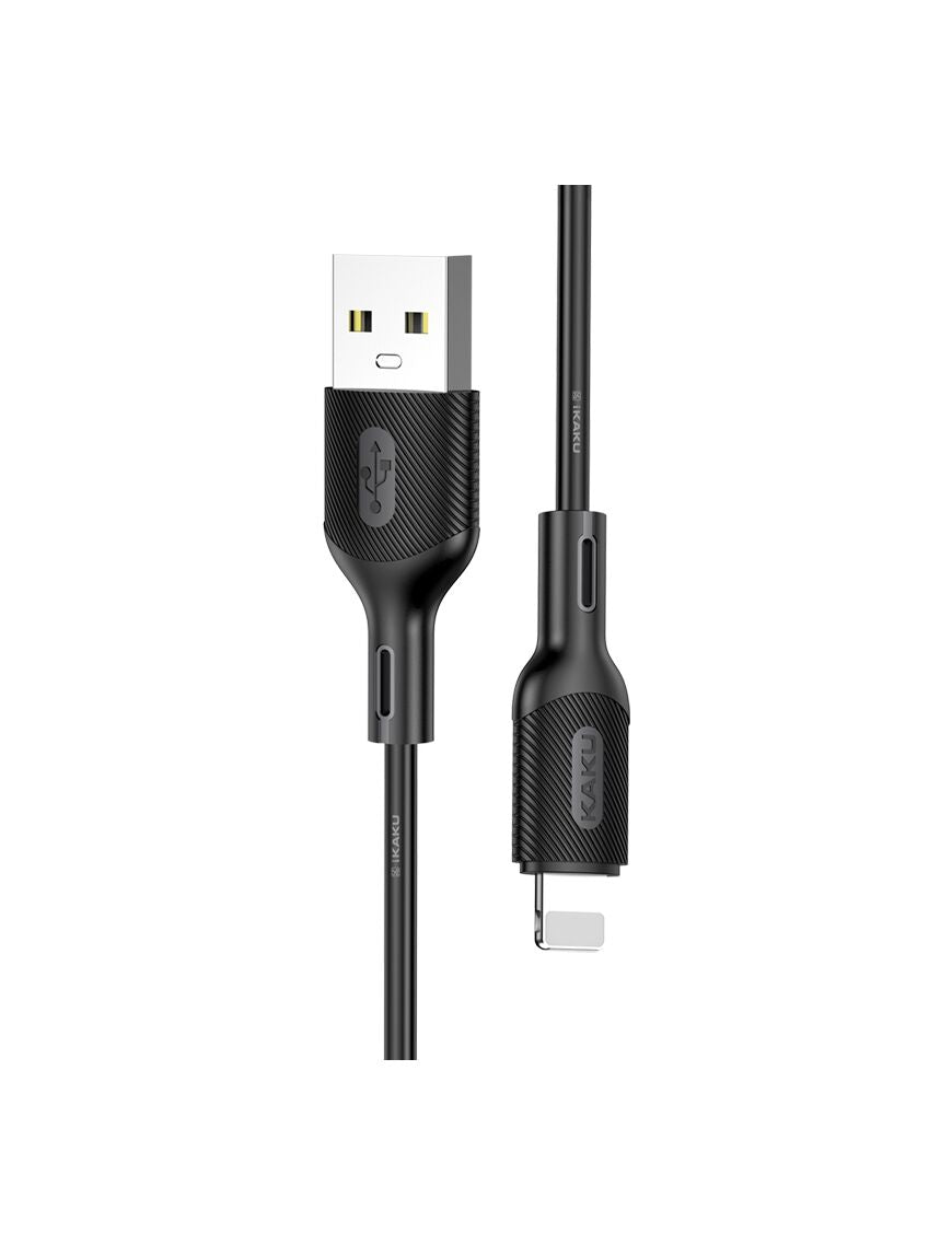 Cablu Incarcare si Date, 2.4A, USB-A la Lightning, 1m | BLACK