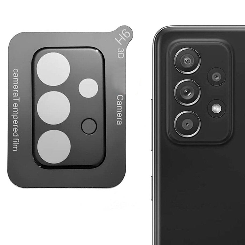 Folie camera Samsung Galaxy A52 5G Mocolo Back Lens 9H, negru