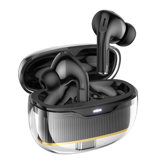 Hoco (EW52) - Casti Wireless, Ear Buds, BT 5.3, 180h StandBy, 300mAh, Crystal,