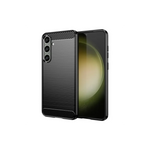 Husa Brush - Samsung S25 - Metall Design | BLACK