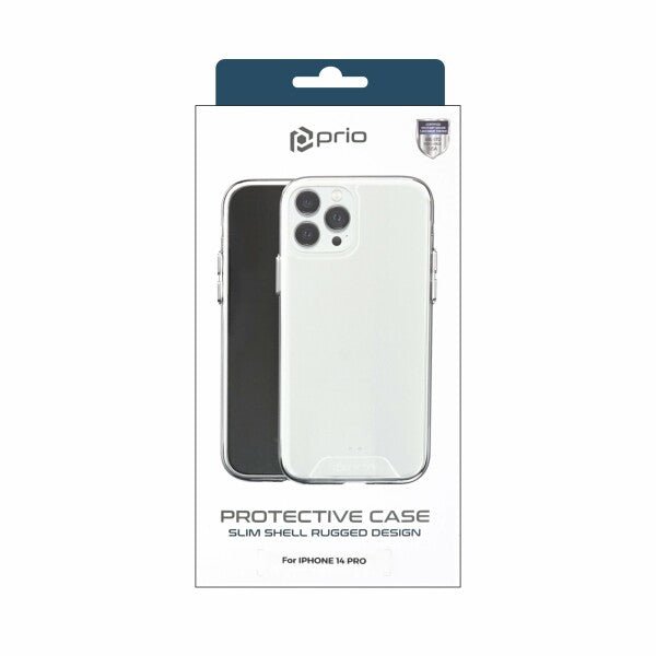 Husa Silicon Antisoc, Prio, iPhone 14 PRO , Transparenta