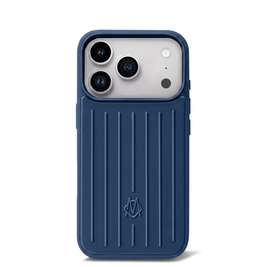 Husă iPhone 17 Pro din Aluminiu Rimowa, Deep Blue