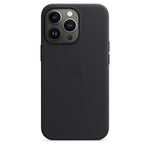 Husa MagSafe pentru iPhone 13 Pro , Piele - Culoare Midnight -