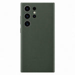 Husa Samsung Galaxy S24 Ultra, din Piele ,Verde