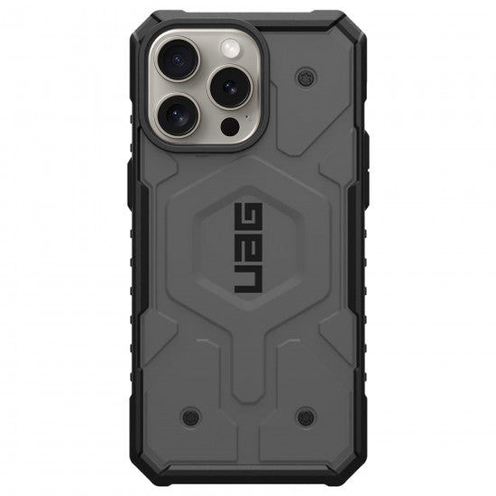 Husa iPhone 15 Pro UAG Pathfinder cu MagSafe Gri