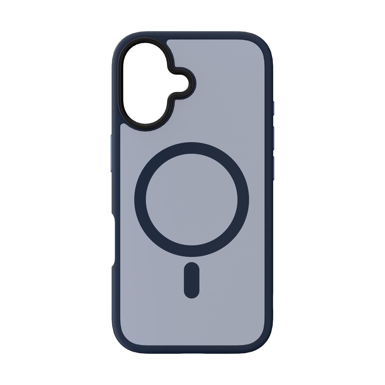 Husa iPhone 16 Mist Shield cu MagSafe, Albastru