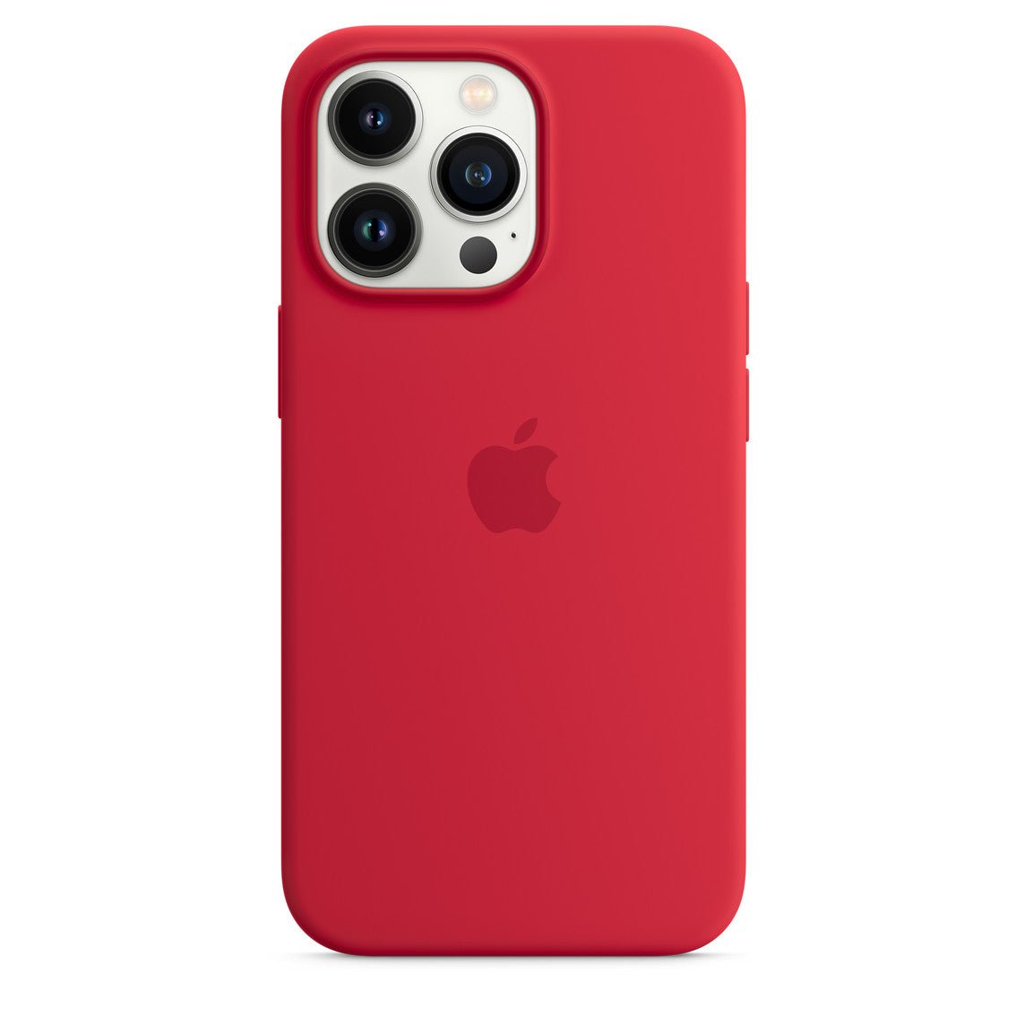 Husa iPhone 13 Pro Max Apple cu MagSafe, Silicon - Culoare Red