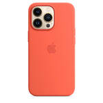 Husa iPhone 13 pro Apple cu MagSafe Silicon - Culoare Nectarine