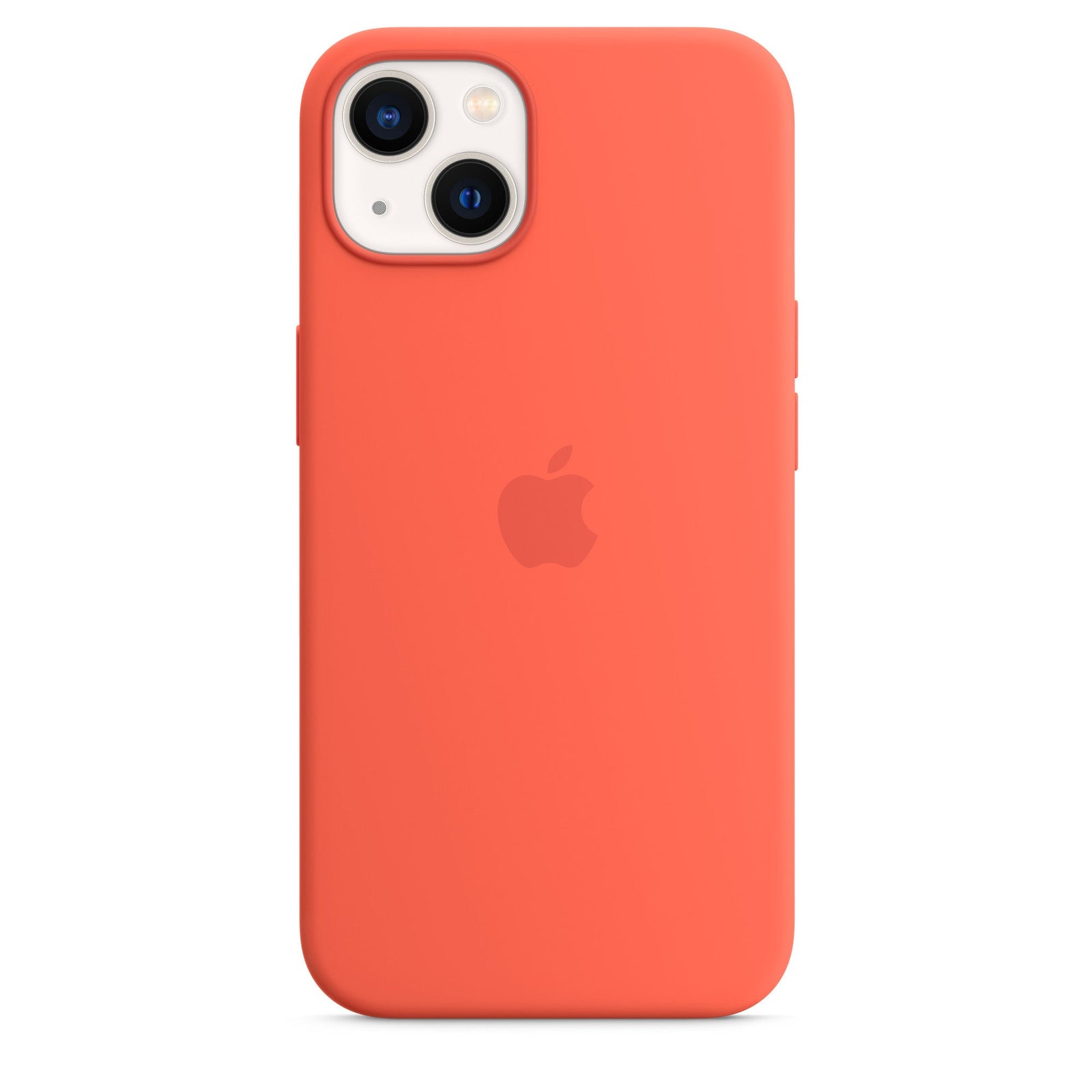 Husa iPhone 13 Apple cu MagSafe , Silicon-Nectarine