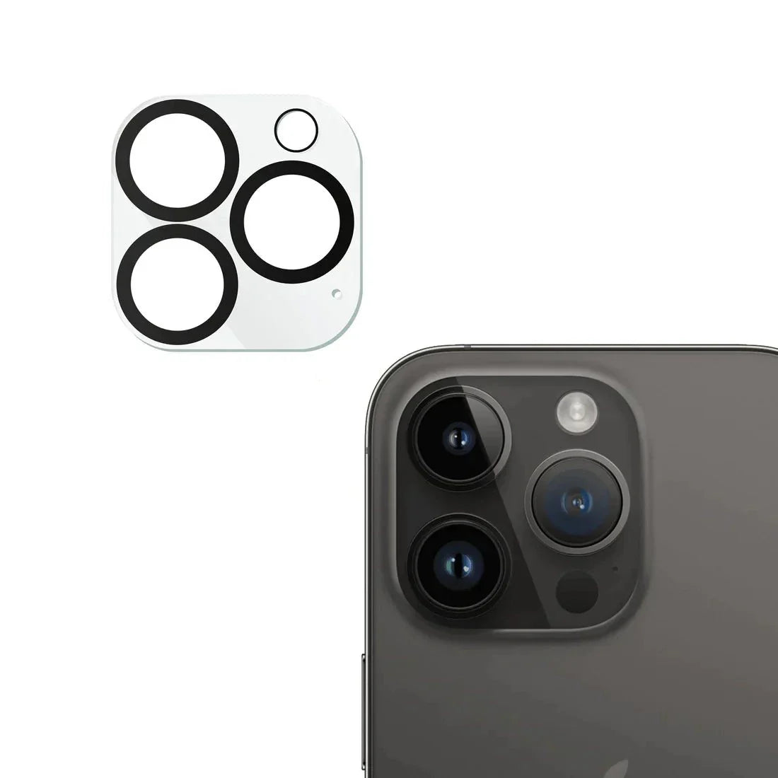 Folie Sticla Camera iPhone 14 Pro Full Cover