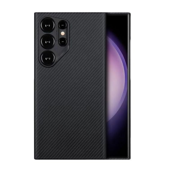 Husa Samsung S25 Ultra Kevlar MagEZ 5, Black 600D-Aramidă, MagSafe