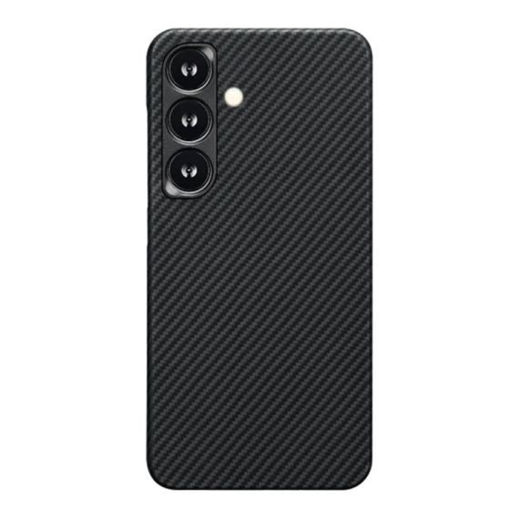 Husa Kevlar, Samsung S25 , Carbon UltraThin, Aramid Fiber, cu MagSafe