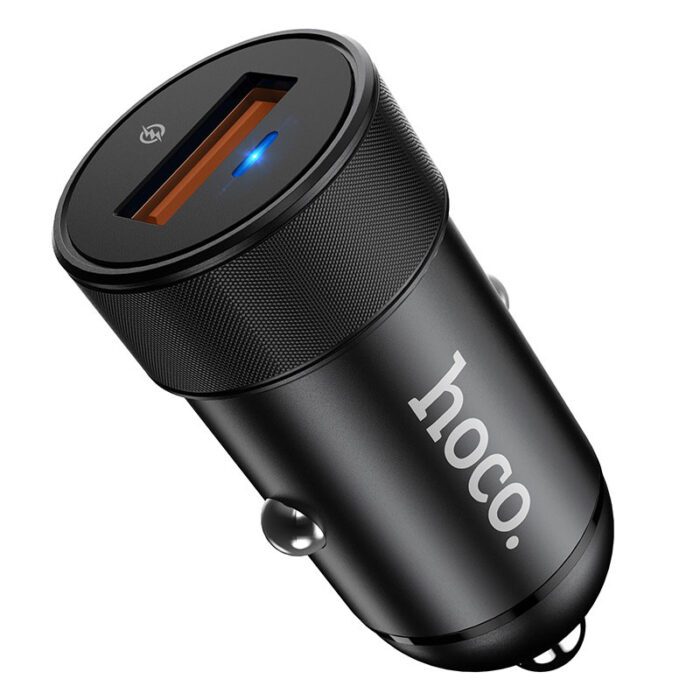 Incarcator Auto USB HOCO Z32A Flash Power QC 3.0, 1 X USB