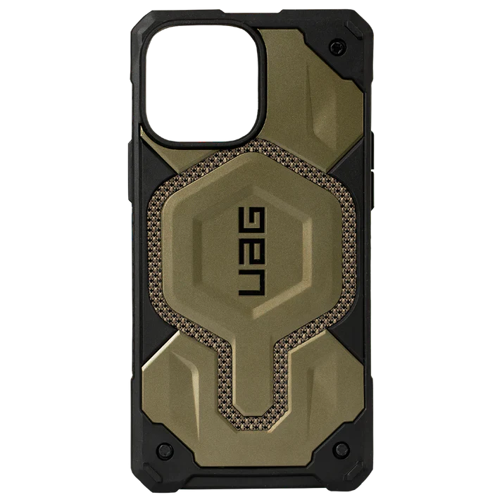 Husa iPhone 13 Pro Max - UAG Monarch Pro MagSafe Kevlar Element Green