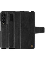 Husa Nillkin, pentru Samsung Galaxy Z Fold 4, Piele Negru