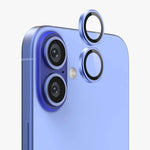 Folie individuala Camera, Apple iPhone 16, Sticlă, Blue
