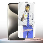 Folie Clear iPhone 17 Pro Max – AntiStatic Glass, AntiDust, Black Frame