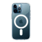 Husa de protectie cu MagSafe pentru iPhone 14, Full Cover Transparenta