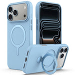 Husă iPhone 18 Pro Max SoftRing UltraSoft MagCase cu stand, Blue