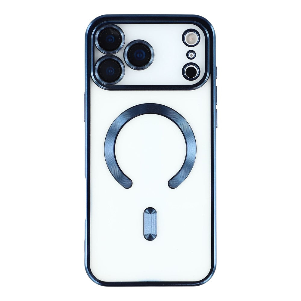 Husă iPhone 18 Pro Plating MagCase cu MagSafe, Blue