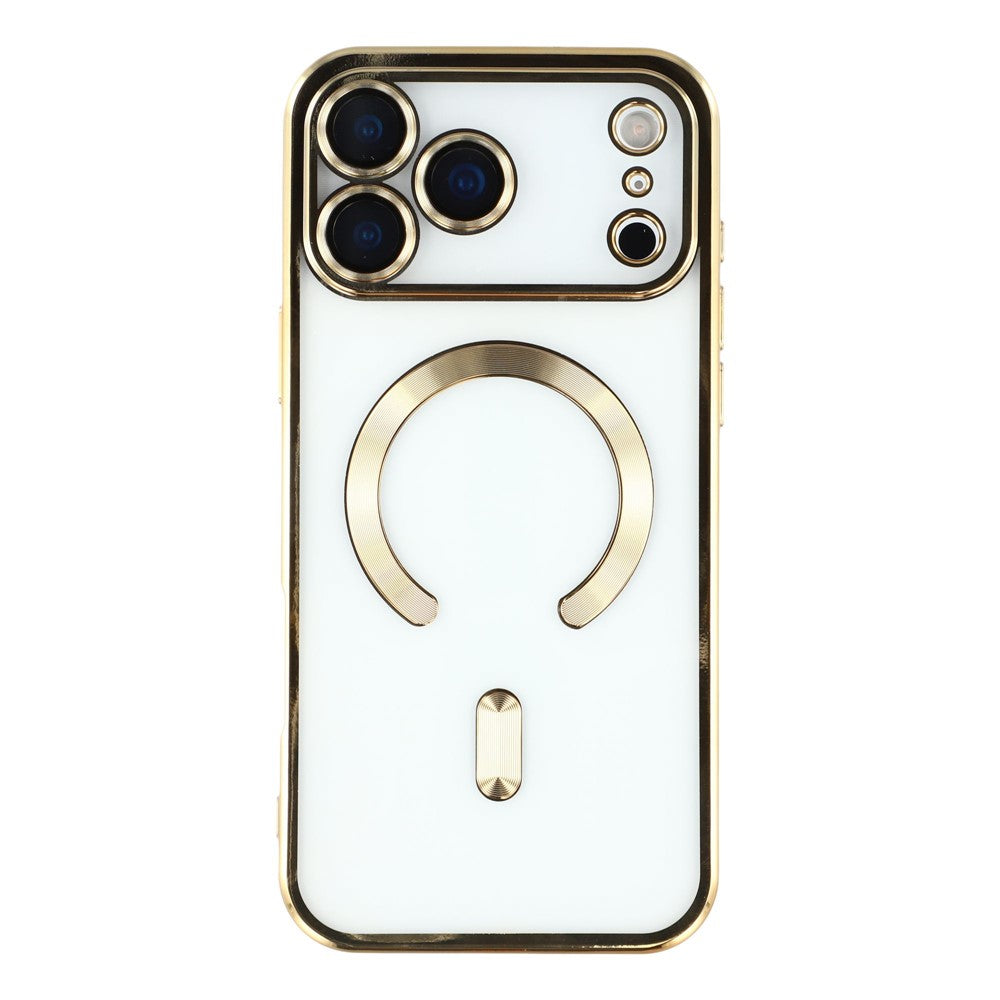 Husă iPhone 18 Pro Plating MagCase cu MagSafe, Gold