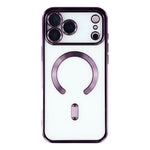 Husă iPhone 18 Pro Plating MagCase cu MagSafe, Purple