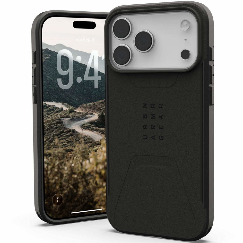 Husă iPhone 18 Pro UAG Civilian cu MagSafe, Black