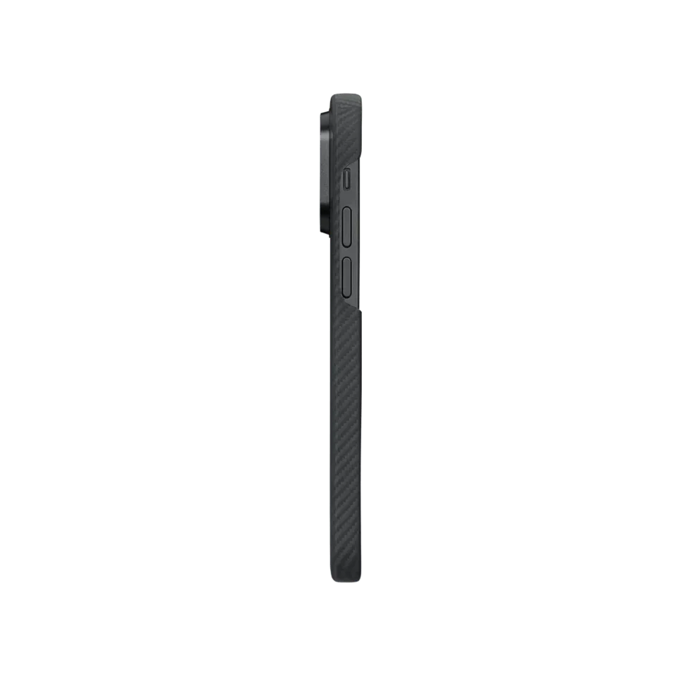 Husa Kevlar 600D cu MagSafe pentru iPhone 14 Carbon